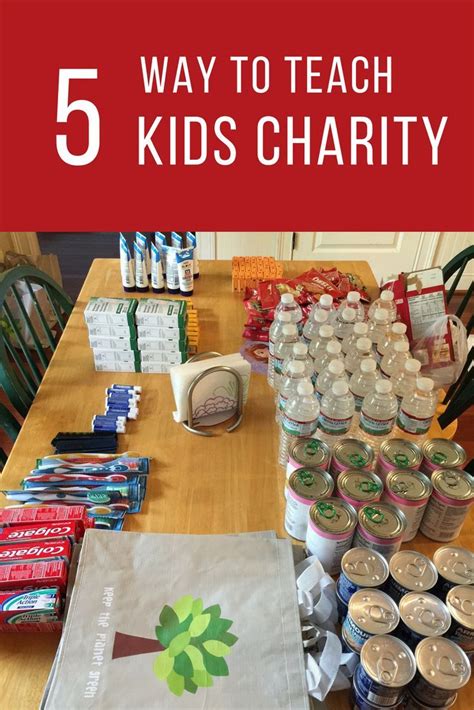 teaching children about charity|How To Teach Kids About Charity .